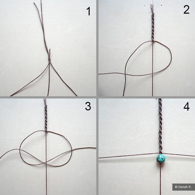 Wonderbaarlijk Do it yourself: Macramé armband | Waschbär Eco-Shop NW-71