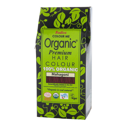 Image of Radico Organic plantaardige haarkleuring, mahonie Maat: 100 g