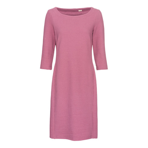 Image of Jersey jurk van bio-katoen, roze Maat: 34