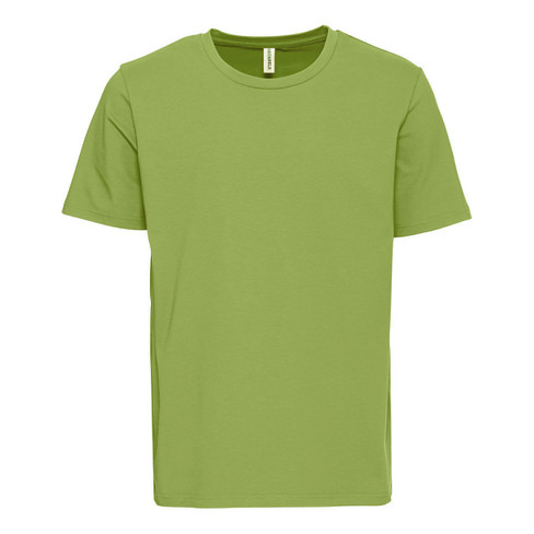 Image of T-shirt met ronde hals van bio-katoen, kiwi Maat: L