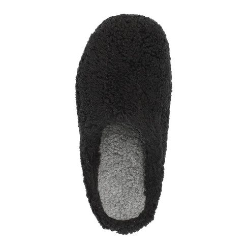 Pantoffel FURRY, onyx