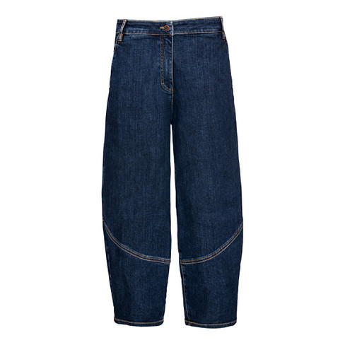 Image of Jeans van bio-katoen, donkerblauw Maat: 40