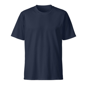 T-shirt van bio-katoen, diepzee