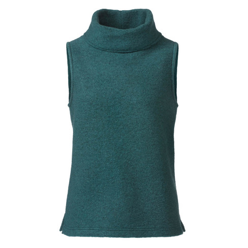 Image of Walkstof overshirt, smaragd Maat: 40/42