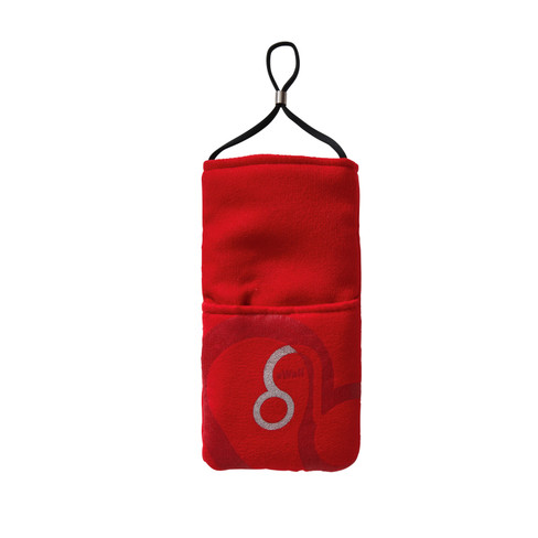 Image of eWall® mobiele-telefoontasje met stralingsbescherming, rood Maat: L 15 x B 7,5 cm