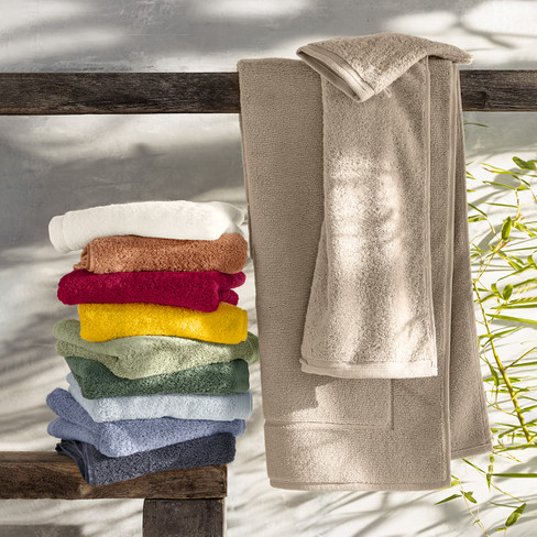 Vorming over ziel Waschbär Handdoek van bio-katoen, antraciet | Waschbär Eco-Shop