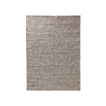 Geweven tapijt van scheerwol, alpengrijs-ongeverfd