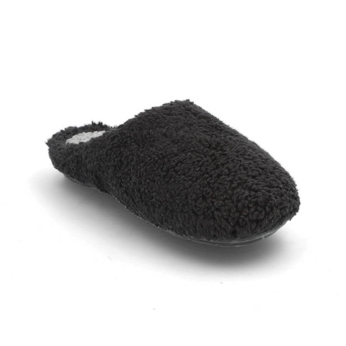 Pantoffel FURRY, onyx