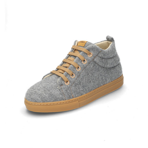 Image of Wollen sneakers, grijs-gemêleerd Maat: 43
