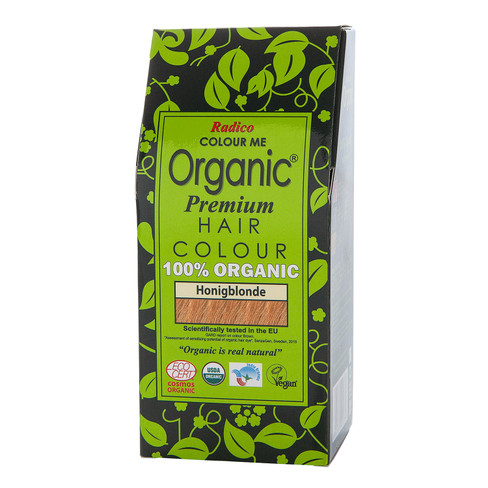 Image of Radico Organic plantaardige haarkleuring, honingblond Maat: 100 g