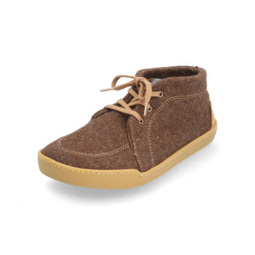 Barefoot schoen van scheerwol, grizzly