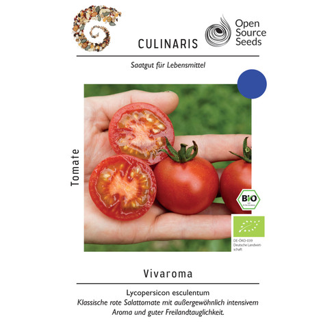 Image of Bio-zaad tomaat ''Vivaroma'' Maat:
