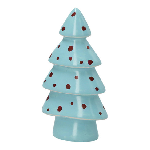 Speksteen kerstboom, blauw